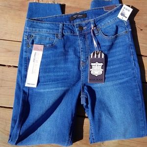 Wax Jean High Rise Skinny Crop